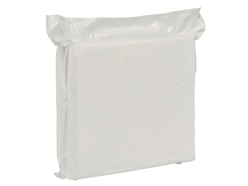 Tvättdukar av skum, Abena® PK7200, BxL: 19 x 19 cm, vita, förpackning med 7 200 st