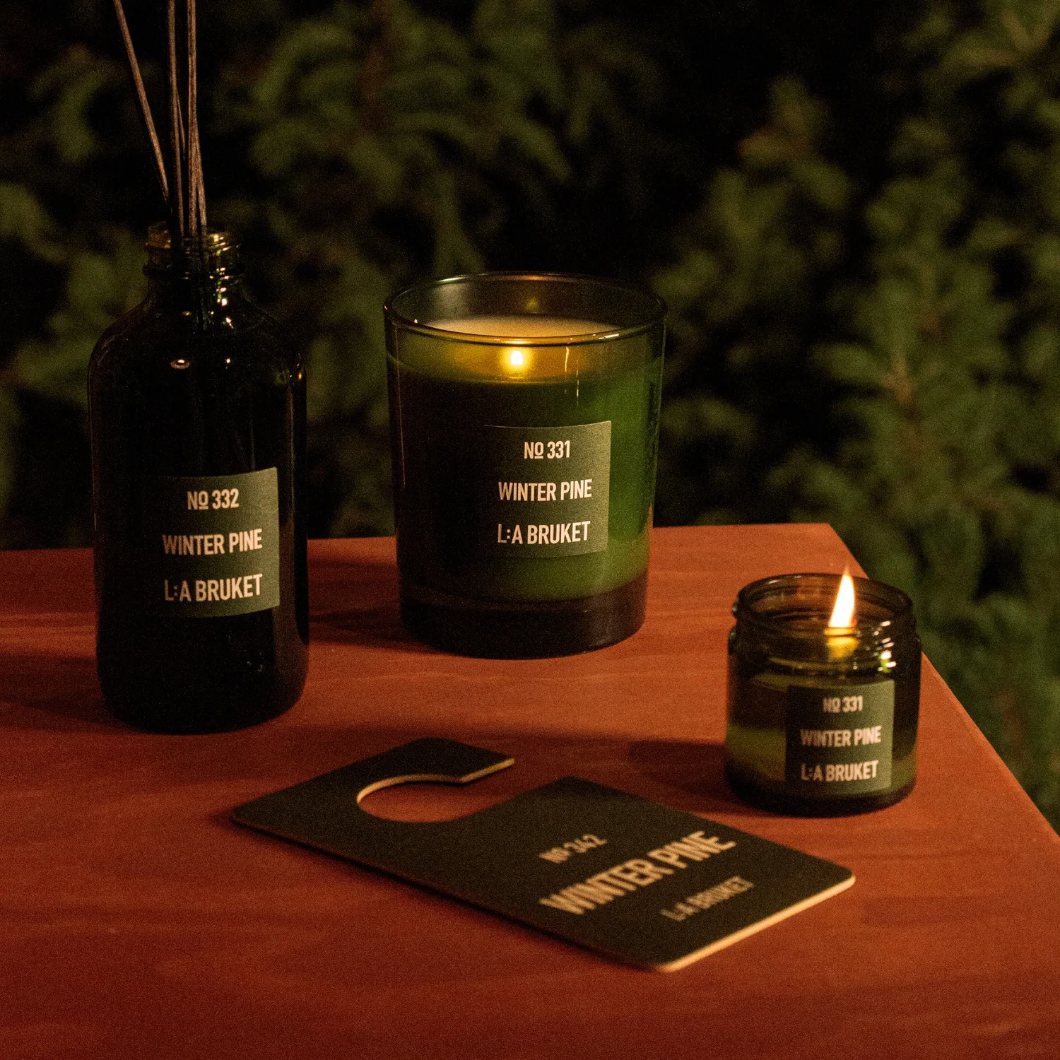 L:A BRUKET Room Diffuser 332 Winter Pine 200 ml, bild 3