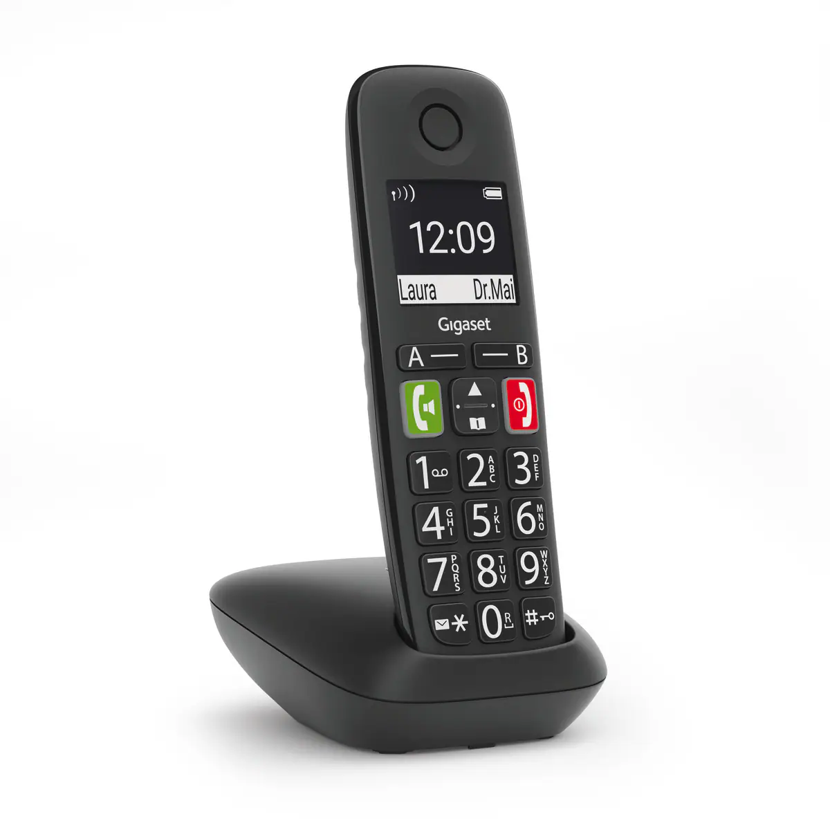 Gigaset E290HX stort knappmobilhandset med laddningsställ, bild 2