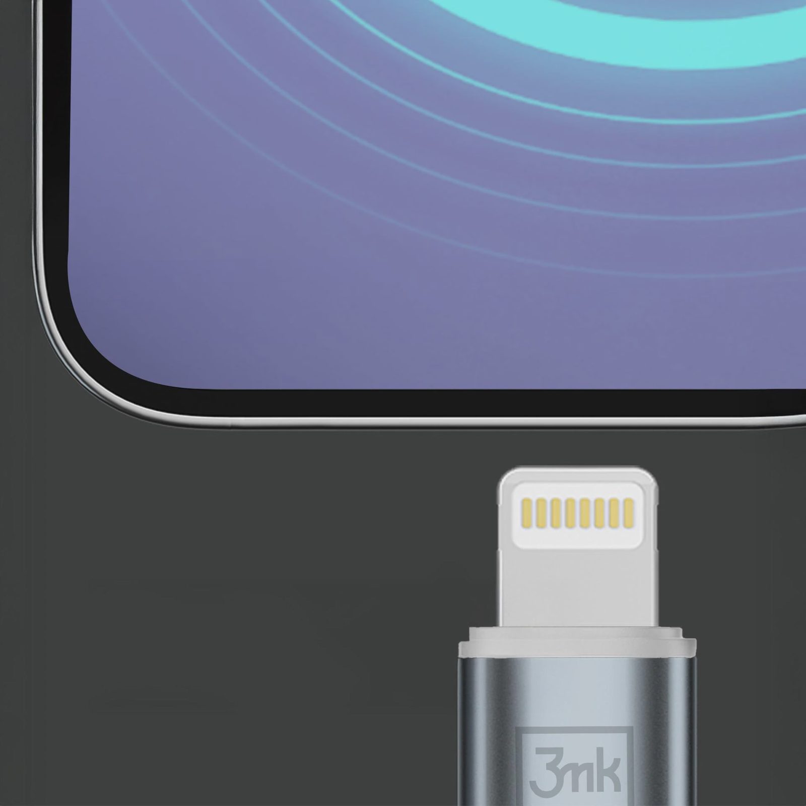 3mk Hyper Cable N-SERIES USB-C / Lightning 3 m PD 3.0 9 V/3 A 27 W – vit, bild 5