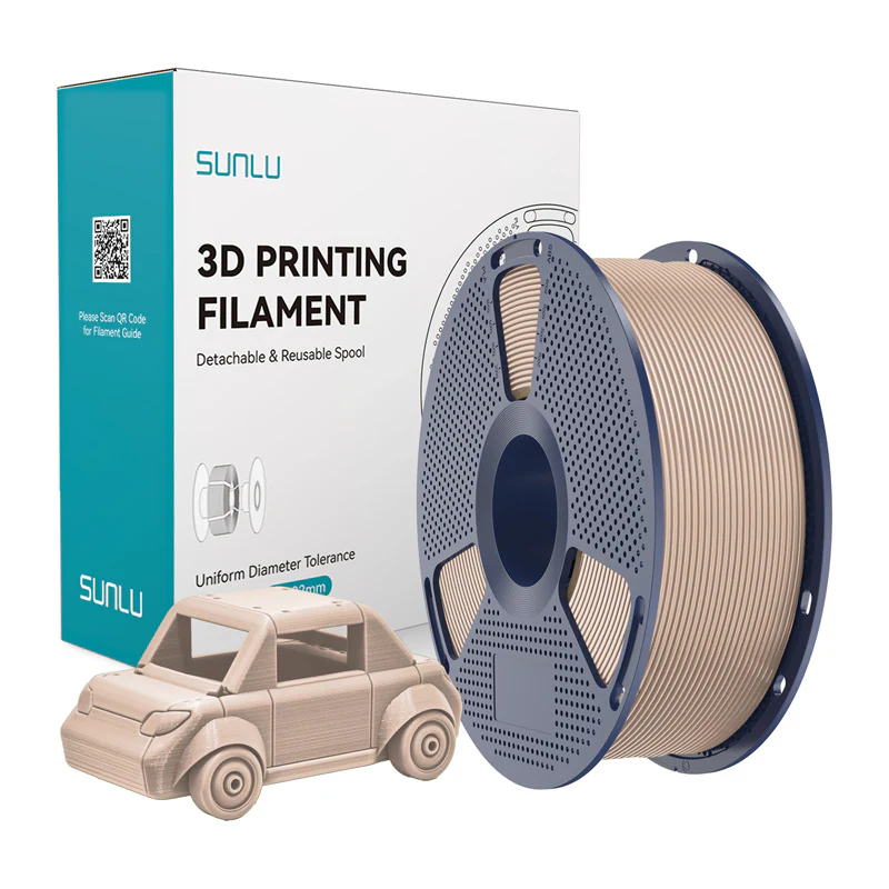 Sunlu-filament SUNLU PETG 1,75 mm 1 kg (beige)