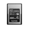 CFexpress 480 GB Sandisk PRO-CINEMA Typ A, 1800/1650 MB/sek