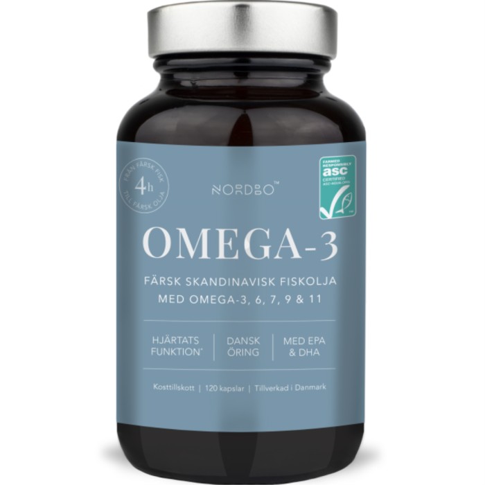 Nordbo Omega-3 ASC 120 st