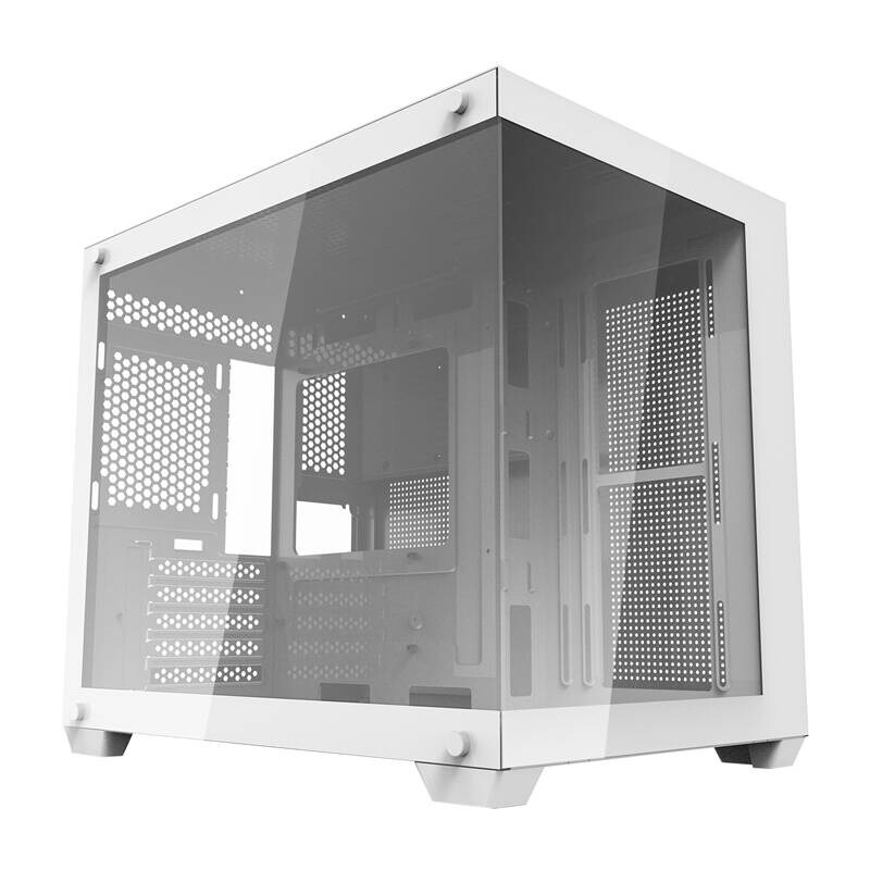 Darkflash C285MP computer case (white) - Chassi - Miditower - Vit, bild 2
