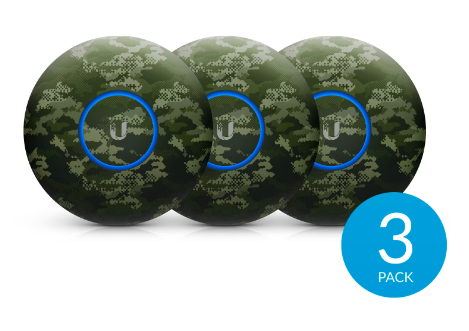 Ubiquiti Networks Upgradable Casing for nanoHD / U6 Lite / U6+, 3-pack - Kamouflage/Camo, bild 3