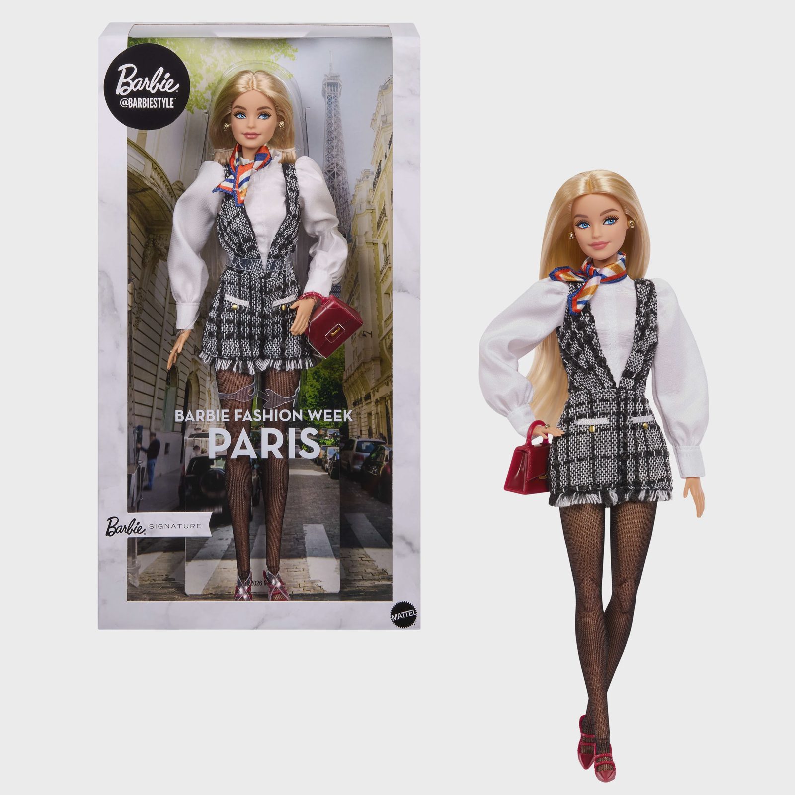 Barbie Signature @BarbieStyle Doll and Fashion, Modedocka, Flicka, 6 År, 320 mm, Multifärg