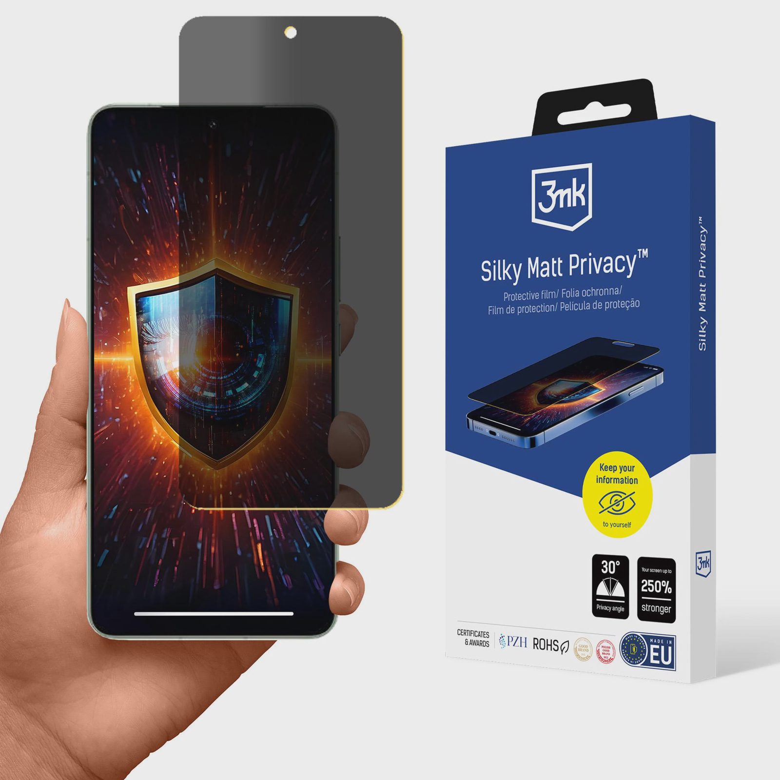 Sekretessskyddsfilm 3mk Silky Matt Privacy för Xiaomi 15 Pro