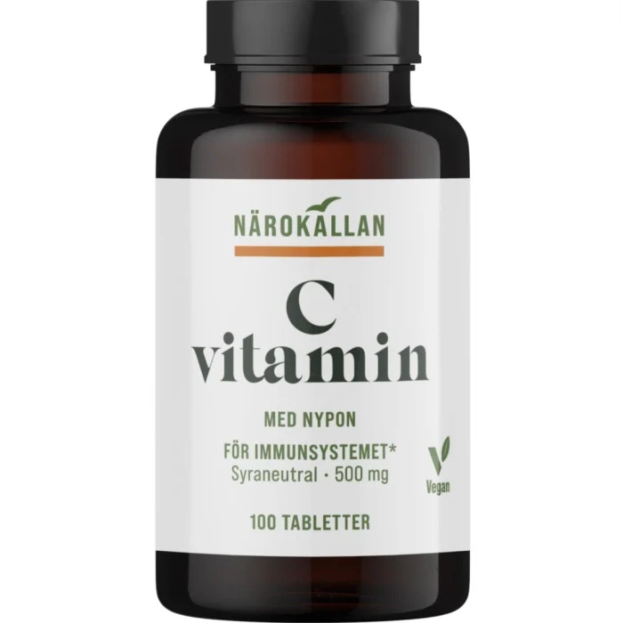 Närokällan C-vitamin 500 mg 100 tabletter 100 st