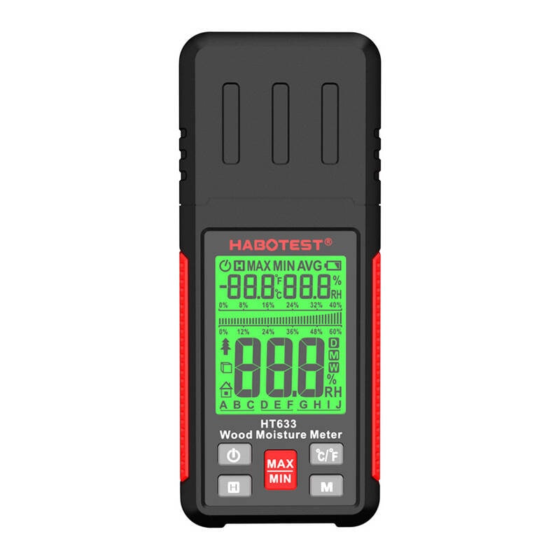 Fuktmätare för trä Habotest HT633