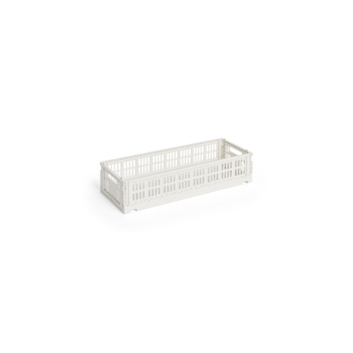 HAY - Colour Crate Mini Oblong Förvaringslåda (Offwhite)