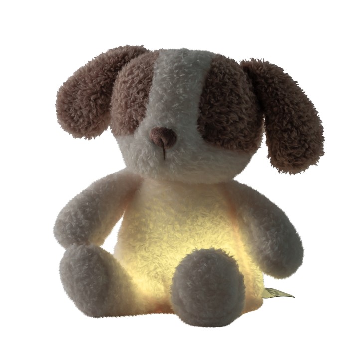 Nattou Sleepy Teddy Nattlampa Mini Hund, Vanilla