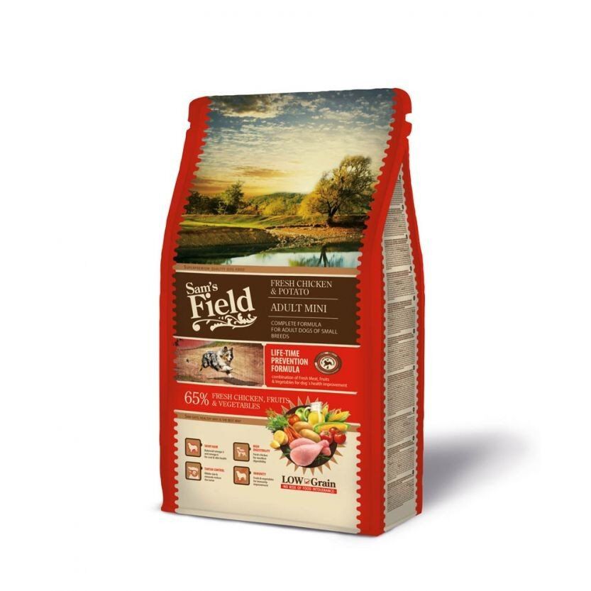 Sam's Field Dog Adult Mini Chicken & Potato 2,5 kg