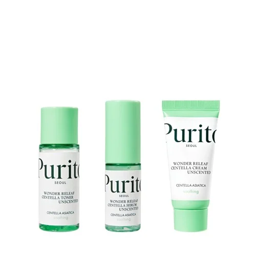 Purito Wonder Releaf Centella Mini Kit Unscented 60 ml, bild 2