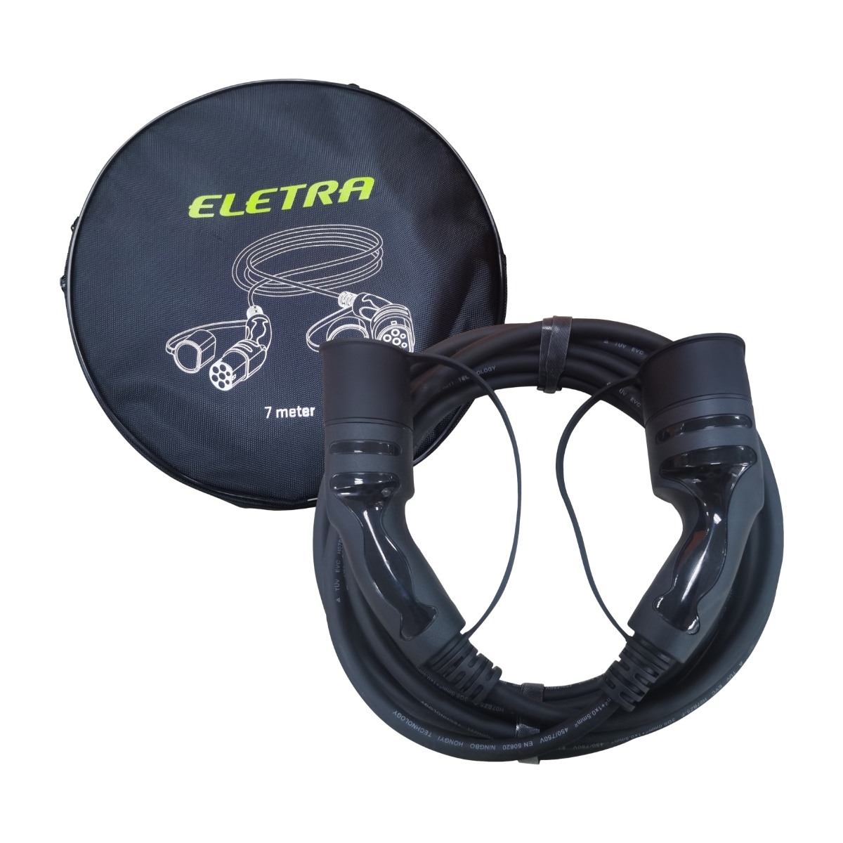 Eletra laddningskabel T2-T2 1P 32A 7M 7,4 kw