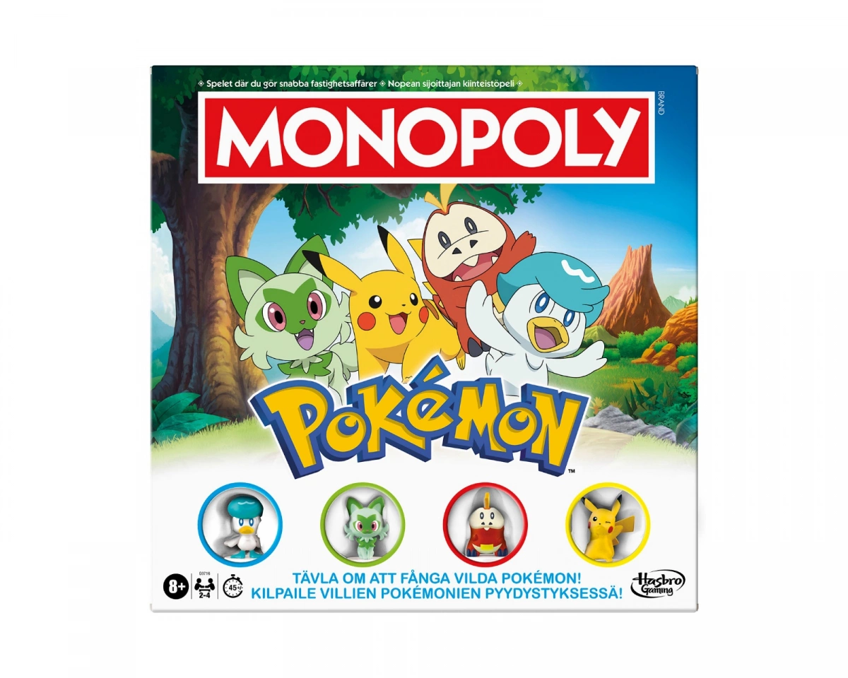 Monopoly Pokemon (Sv/Fi)