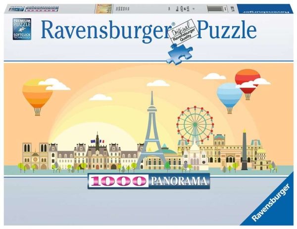 Ravensburger Pussel: A Day in Paris 1000 Bitar