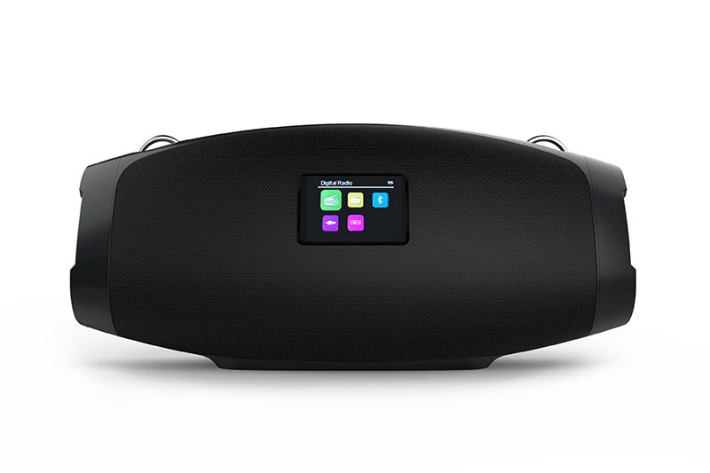 Xoro DAB 800 XOR400908 utomhusradio DAB+ FM Bluetooth IP44, svart