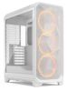Fractal Design Meshify 3 RGB PC-chassi (vitt/genomskinligt), bild 2