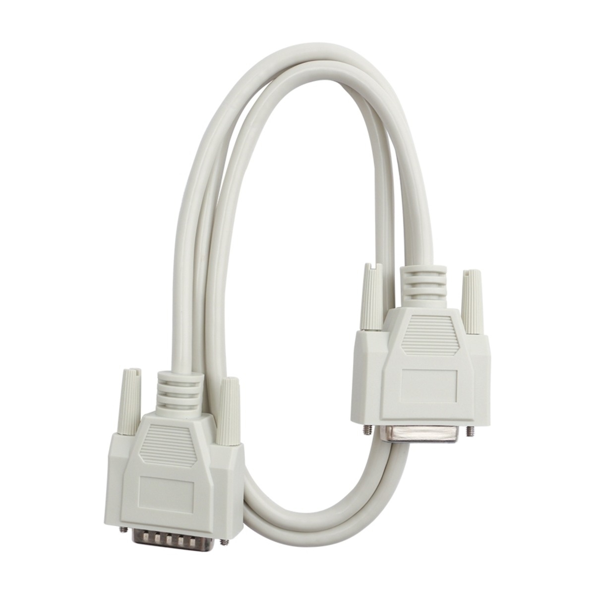 Eletra DB15 DC hane - hona 1M kabel, grå