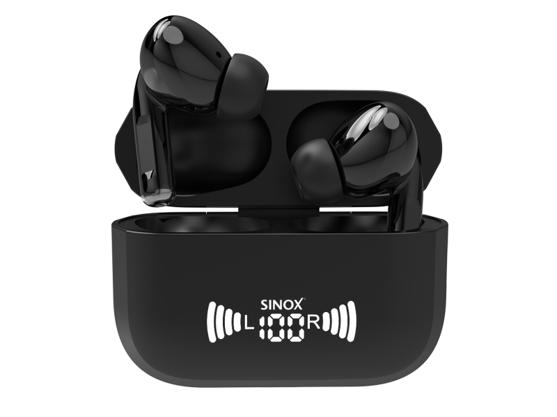 Sinox Lifestyle TWS-hörlurar svart