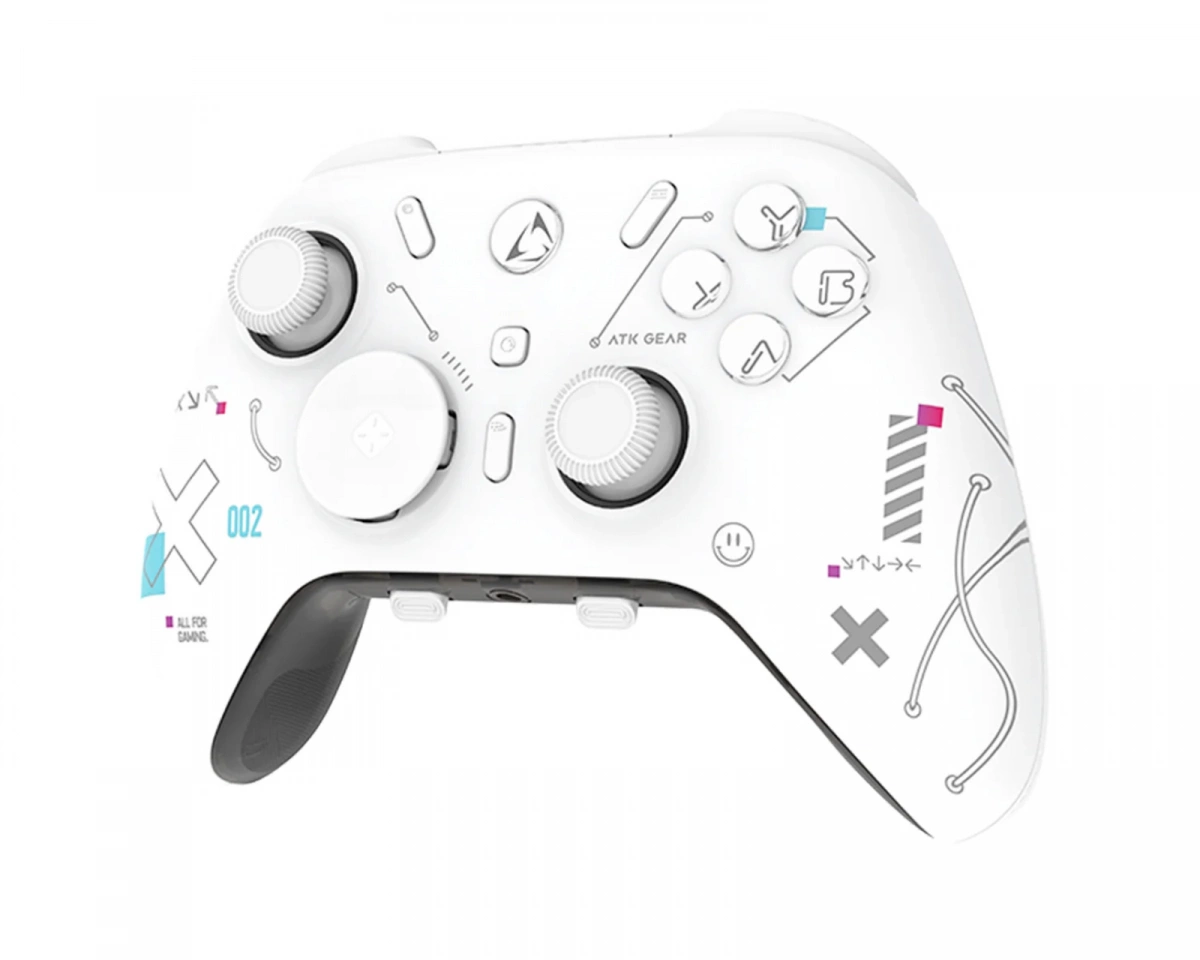 ATK AXE PRO Trådlös Gamingkontroll - Vit
