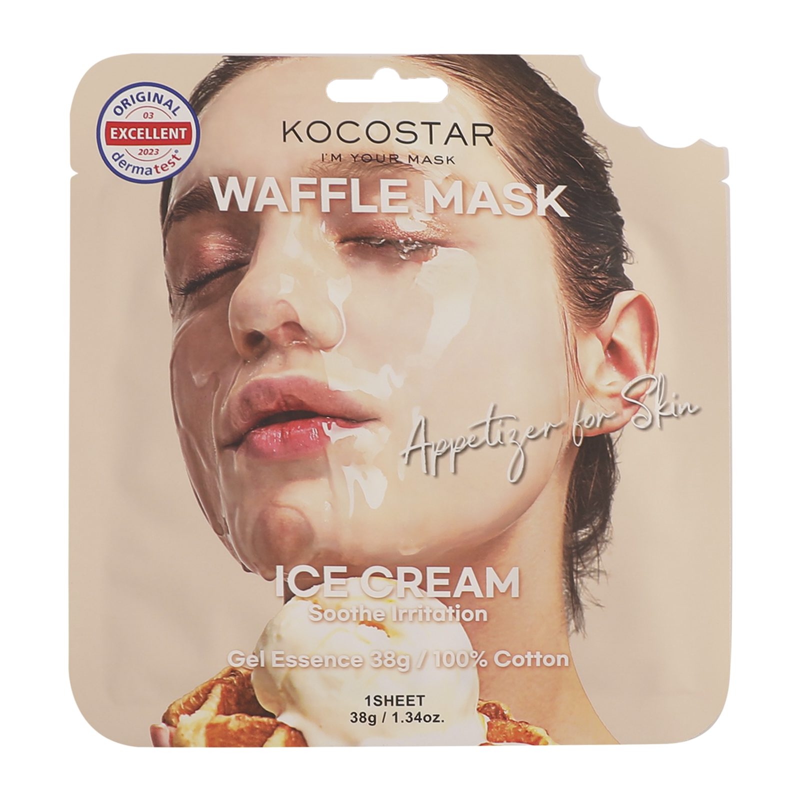 Kocostar Waffle Mask Ice Cream 40 g