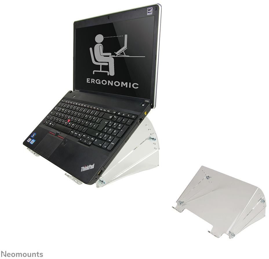 Neomounts by Newstar Acrylic Notebook Riser, lutning 20-40°, max 15 kg, bild 3
