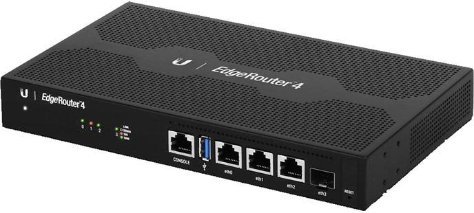 Ubiquiti EdgeRouter 4, 4-Port Gigabit Router med 1xSFP, bild 2