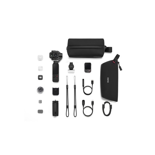 DJI Osmo Pocket 4P Vlog Combo gimbalkamera, svart