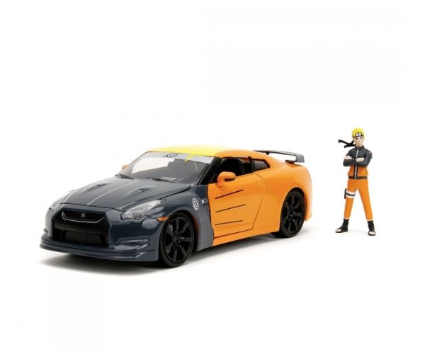 Jada Naruto Shippuden Die Cast Naruto & 2009 Nissan GT-R R35, bild 4