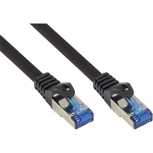 Good Connections 8060-SF003S Cat6a S/FTP (S-STP) RJ-45 till RJ-45 0,25 m svart