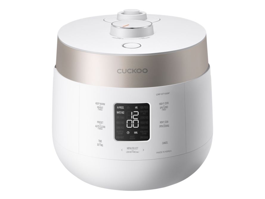 Cuckoo CRP-ST1009F riskokare 1150 W 1,8 L Twin Pressure, grå