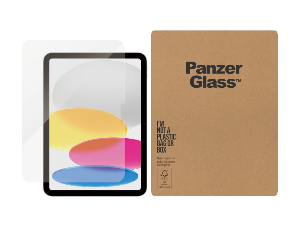 PanzerGlass - Skärmskydd för surfplatta - ultrabred passning - glas - för Apple 10.9-inch iPad Air (4:e generation) 11-inch iPad Air (M2, M3)