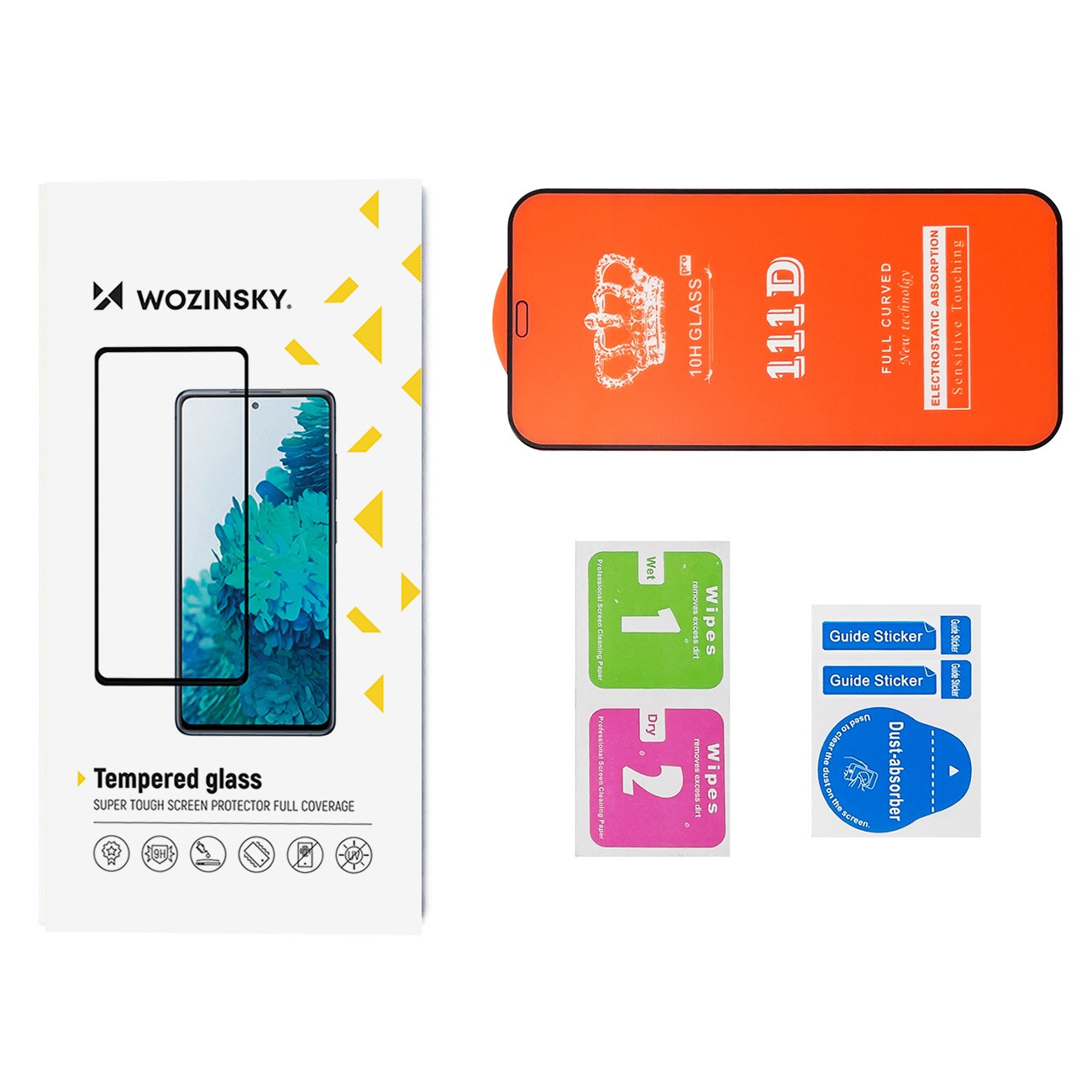 Härdat glas för Xiaomi Poco F5 Pro Wozinsky Härdat glas, bild 2