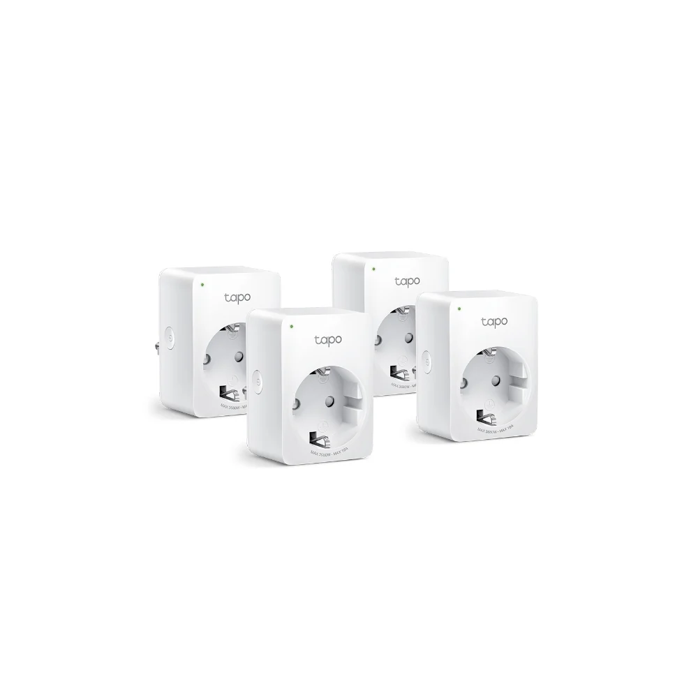 TP-Link Tapo P110 Mini Smart Wi-Fi Socket med energimätning 4-pack