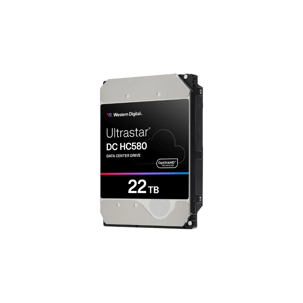 WD Ultrastar DC HC580 (SED) - 22TB - Hårddisk - 0F62785 - SATA-600 - 3,5"