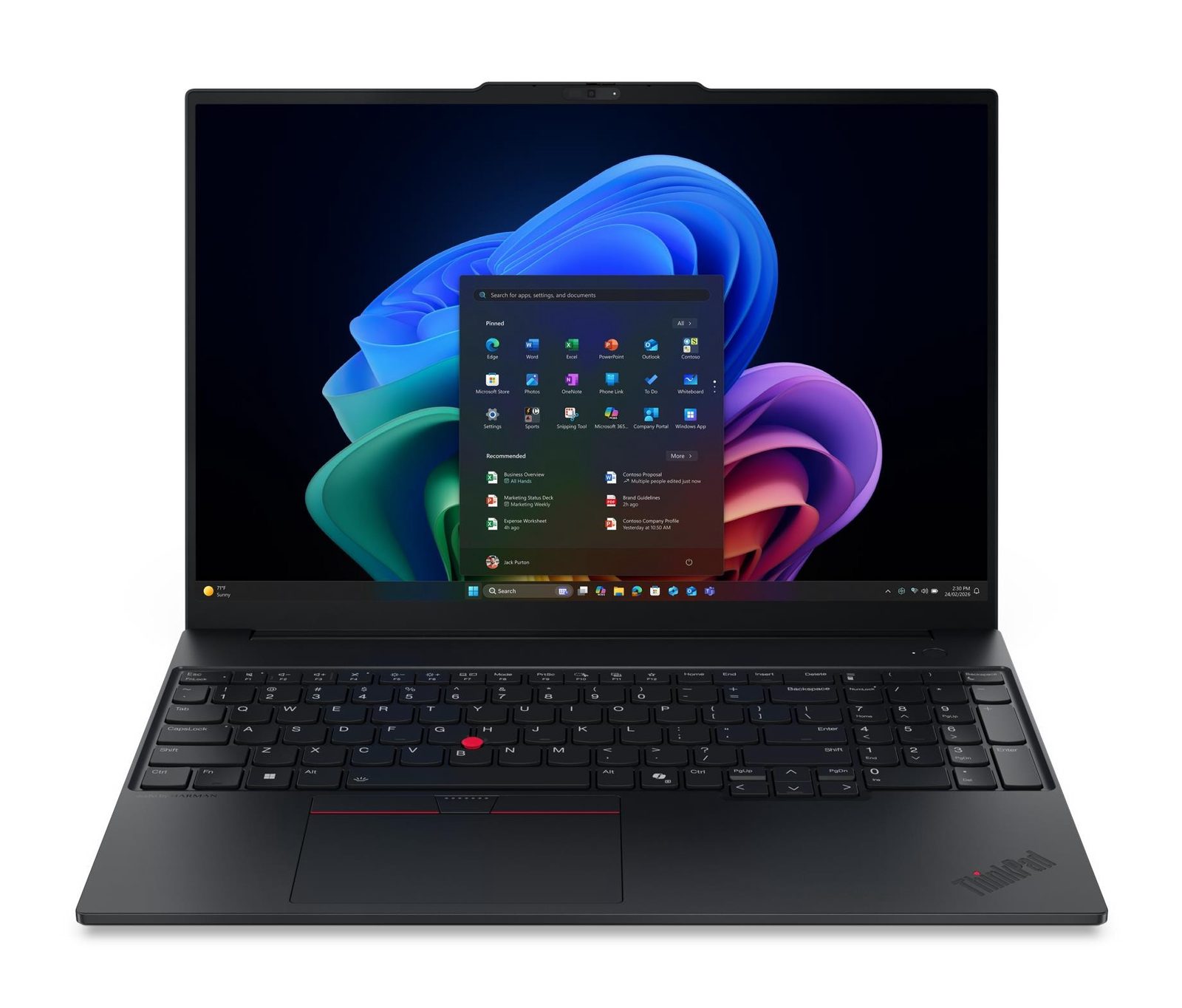 Lenovo ThinkPad E16 Gen 4 21YC000BMX 16" bärbar dator, bild 4