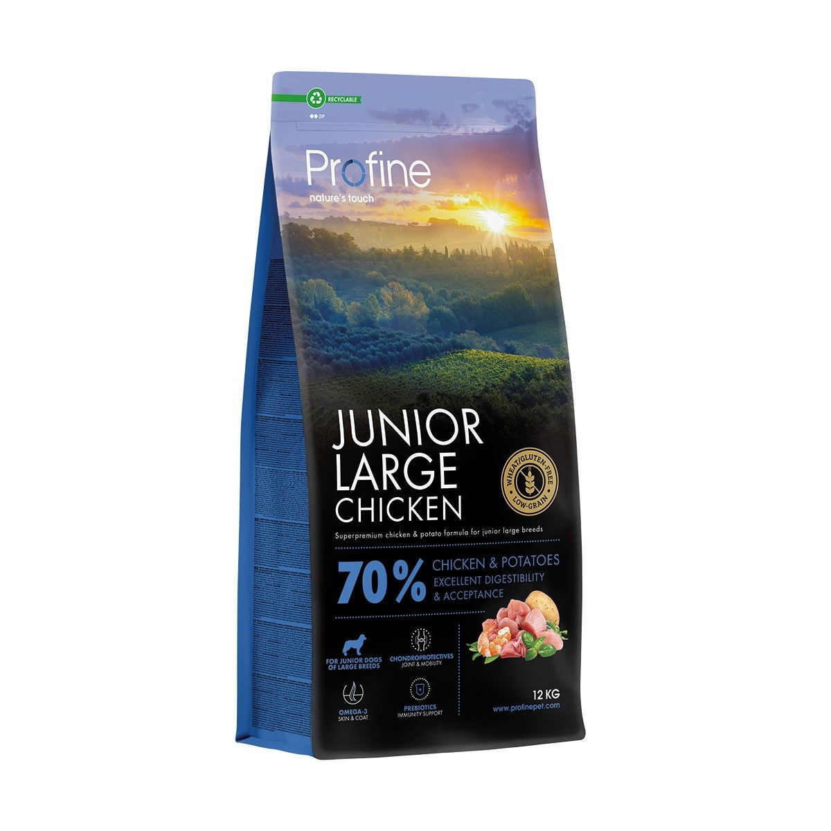 Profine Dog Junior Large Chicken 12kg, bild 2