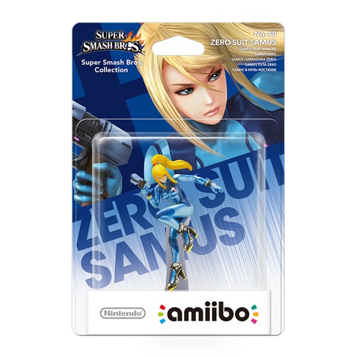 Nintendo amiibo Super Smash Bros Collection (Zero Suit Samus)