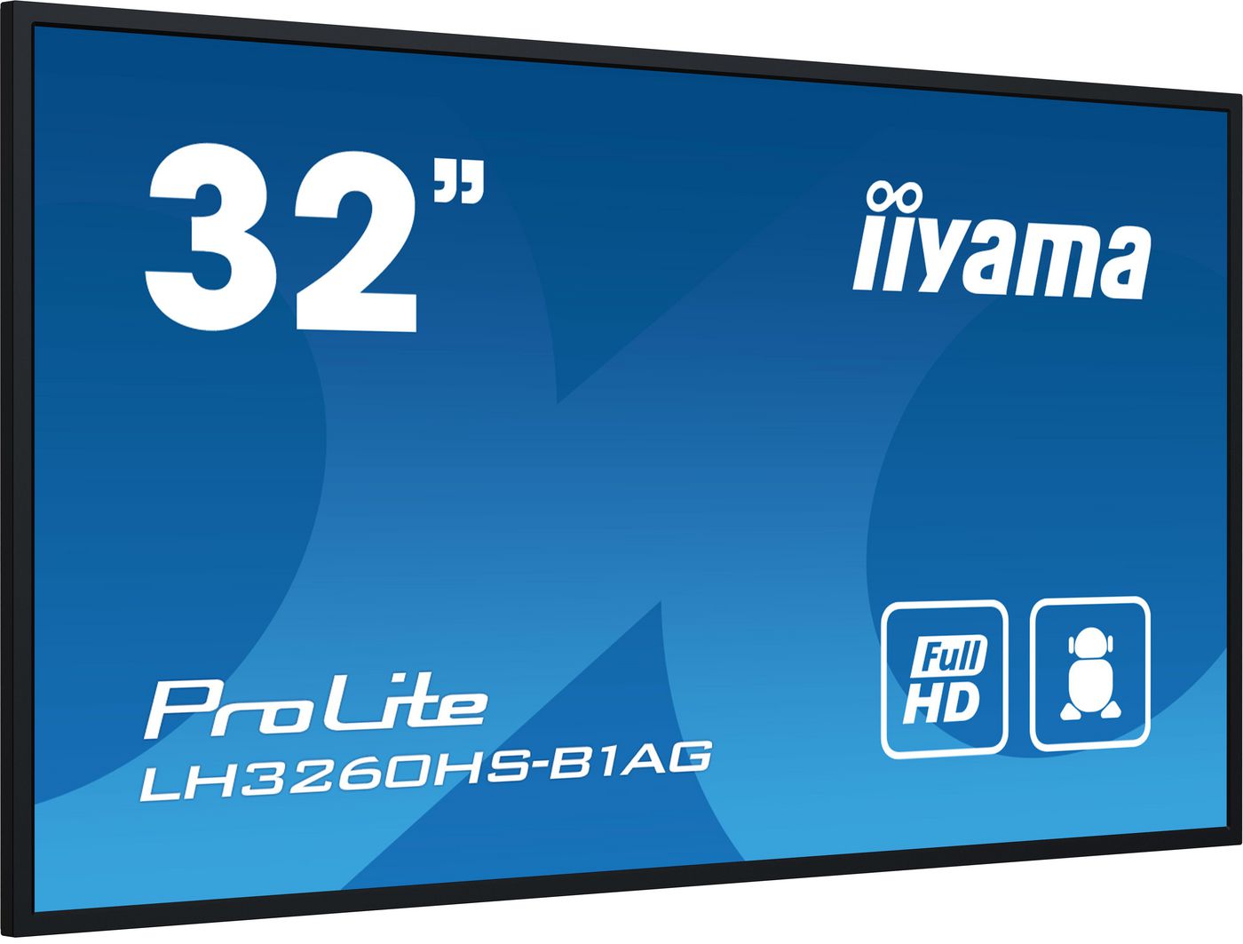 32" iiyama, VA 1920x1080, LAN/WiFi, högtalare, Android, iiSignage2, 24/7-drift, inkl. väggfäste, bild 4