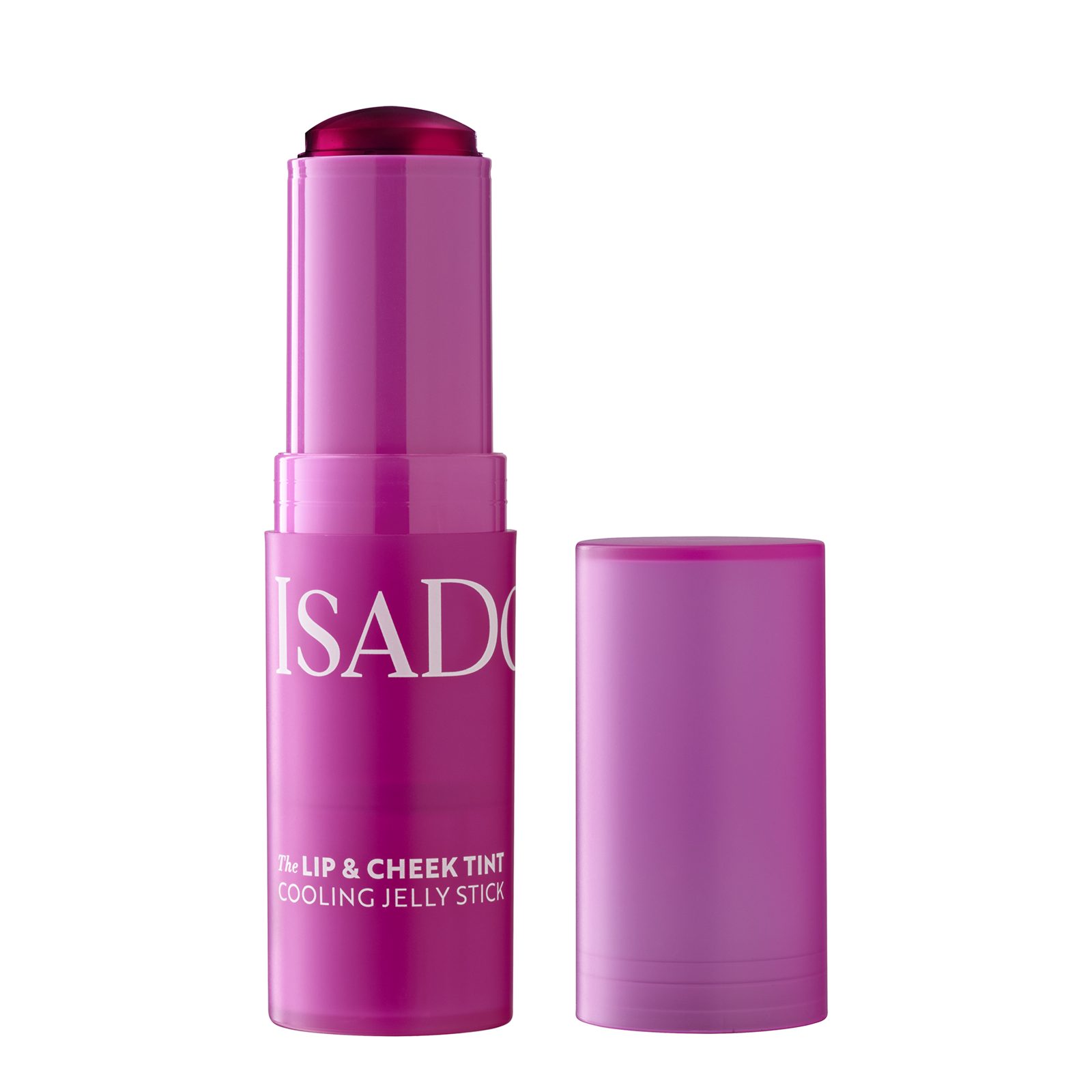 IsaDora The Lip & Cheek Tint Cooling Jelly Stick 12 Berry Pink 12 Berry Pink