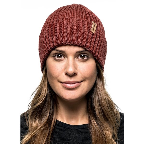 Woolpower Beanie Rib Rust Red