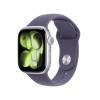 Apple Watch Series 11 GPS + Cell 42 mm silver aluminum, purpurdimma sportband - S/M