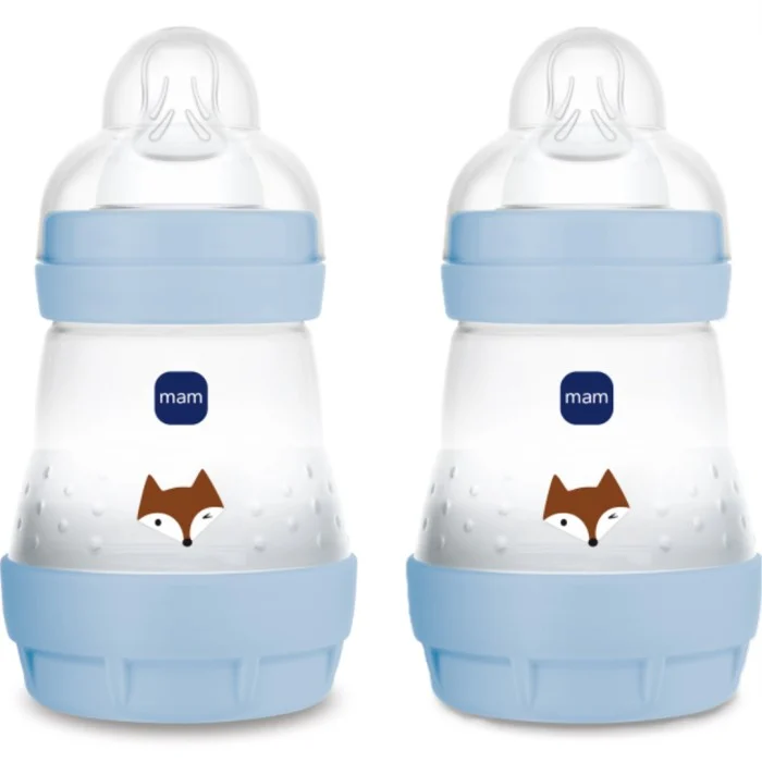 MAM Easy Start Anti-Colic 160ml Blue, 2 st