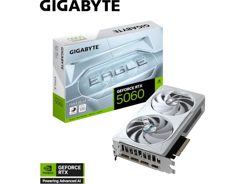 Gigabyte GeForce RTX 5060 8GB Eagle OC Ice, bild 5