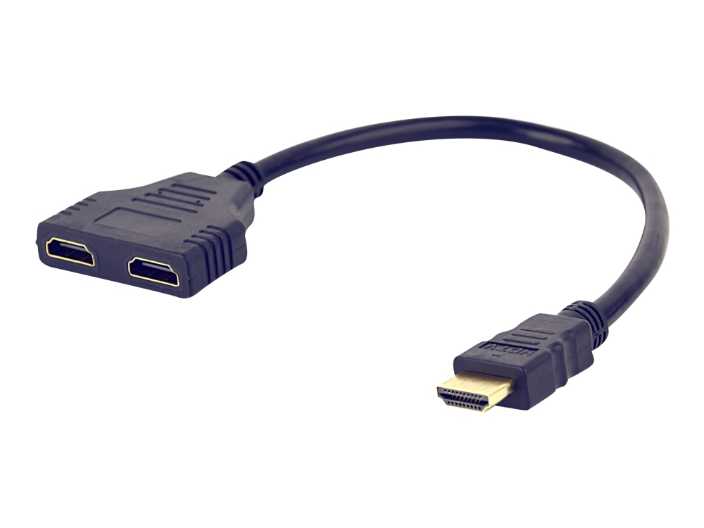 Cablexpert DSP-2PH4-04 - HDMI-delare - HDMI kontakt till HDMI mottagare - skärmad - passiv, bild 3