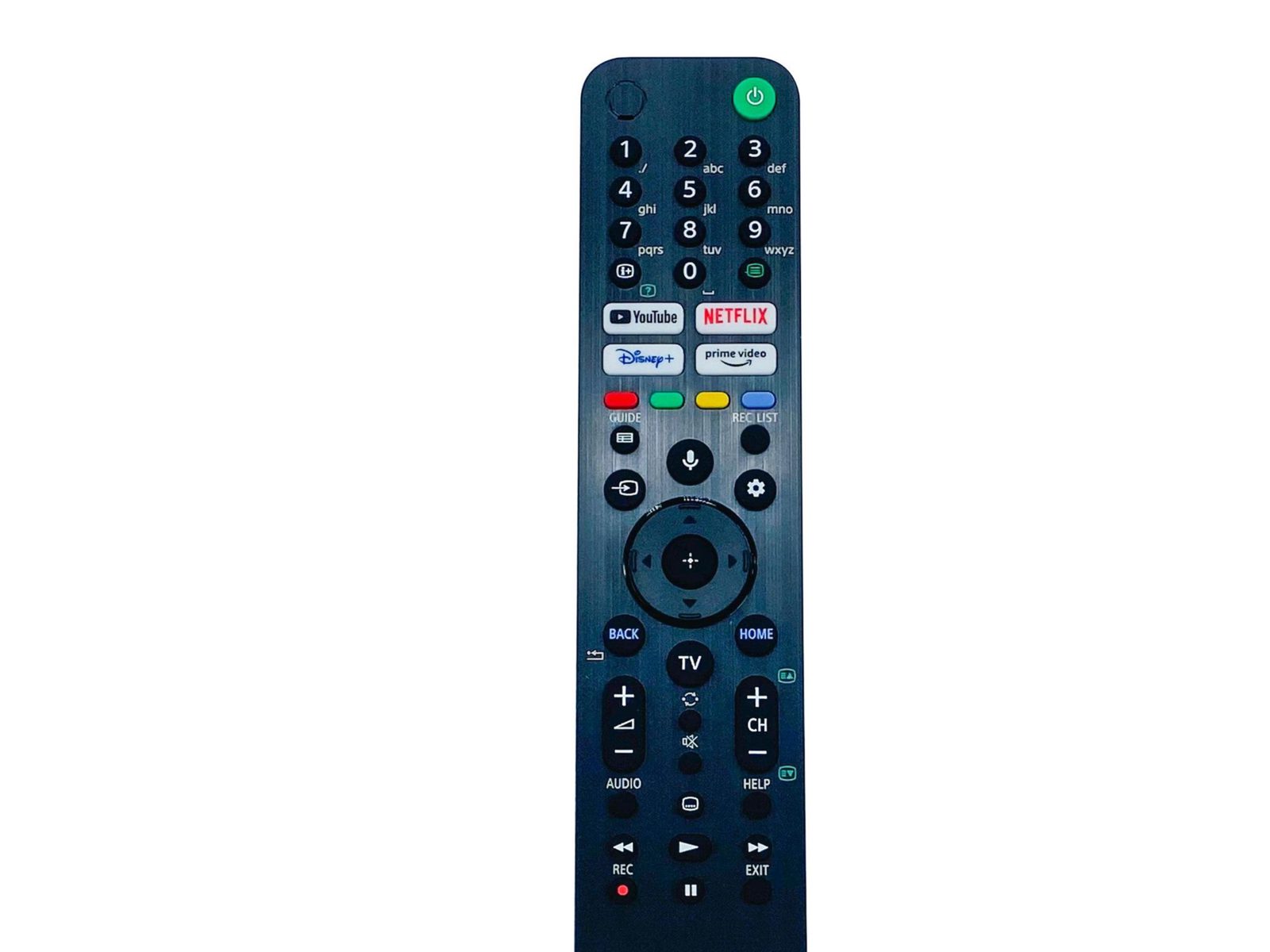 Sony RMF-TX520E - Fjärrkontroll - för Sony XR-50X92, 50X94, 55X92, 55X94, 65X92, 65X94, 75X92, 75X94 KD-50X82, 55X82, 65X82