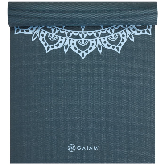 Gaiam Blue Aura Dove Marrakesh Yoga Mat 5 mm