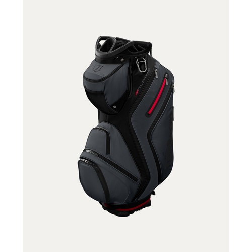 Wilson - Alpine Cart Bag with Embroidery - Black/Grey
