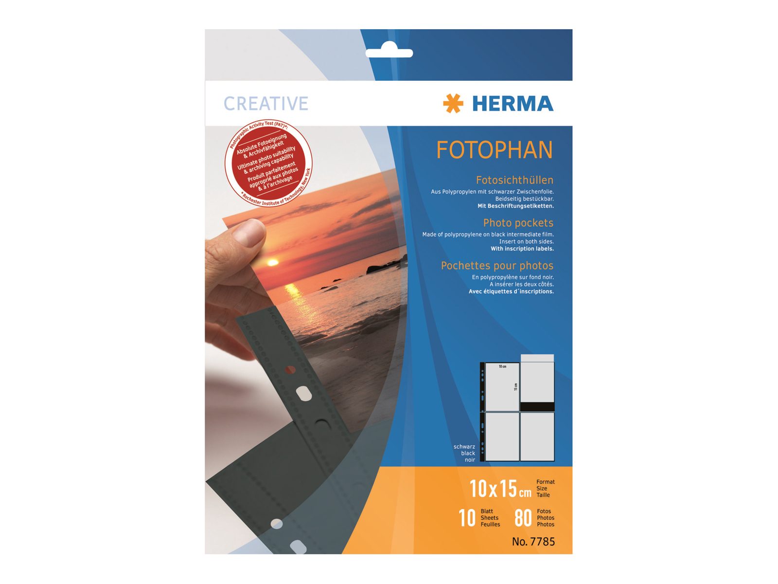 HERMA fotofan - omslag x 10